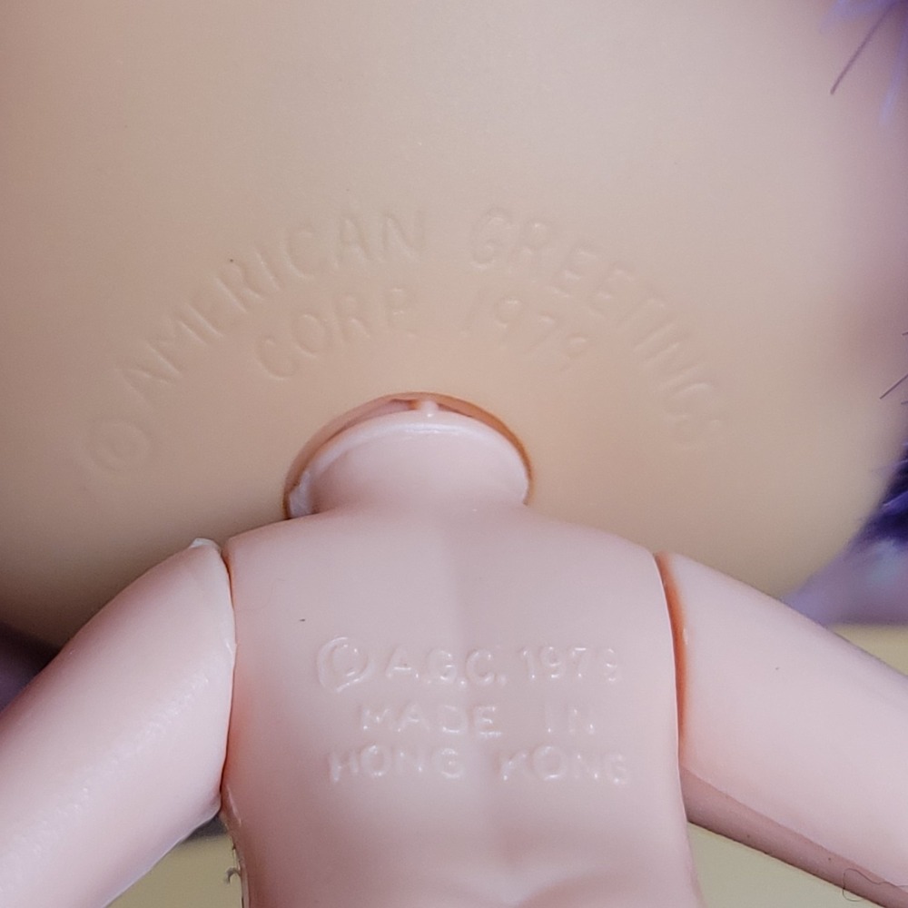 VTG Strawberry Shortcake Almond Tea Doll Marza Panda Pet Comb Kenner 1983 - Picture 6 of 9